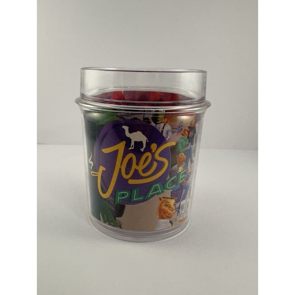 Joe Camel "Joe's Place" 1994 Promo Plastic Cup - Rare Collectible